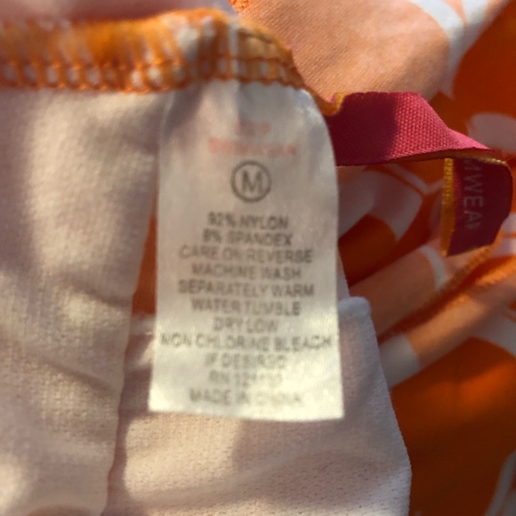 3/$25 Grip orange and white swimsuit - Picture 5 of 6